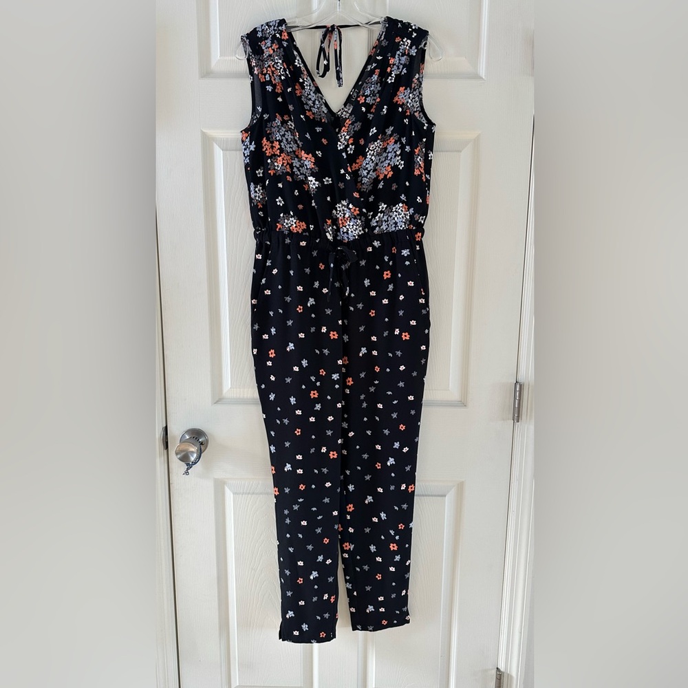 Loft (XS) floral jumpsuit.